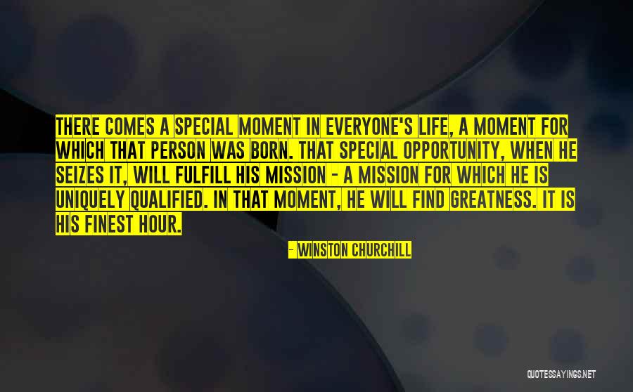 A Special Person In Your Life Quotes By Winston Churchill