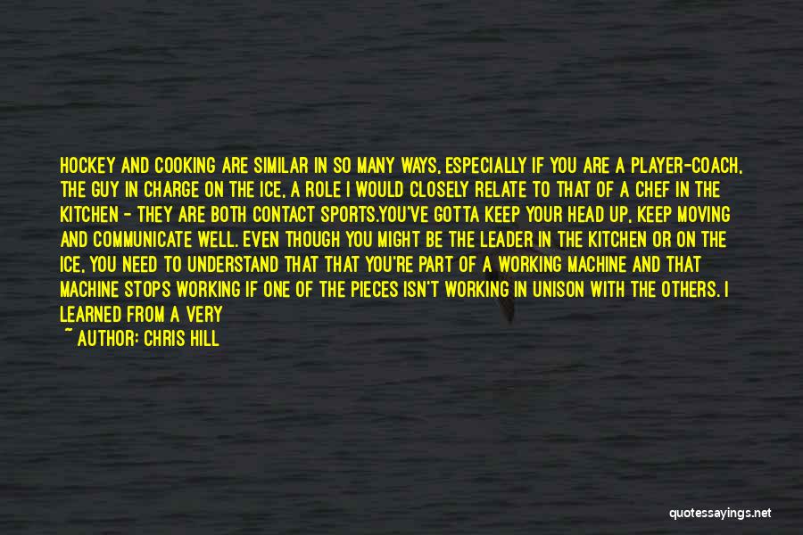 A Sports Coach Quotes By Chris Hill