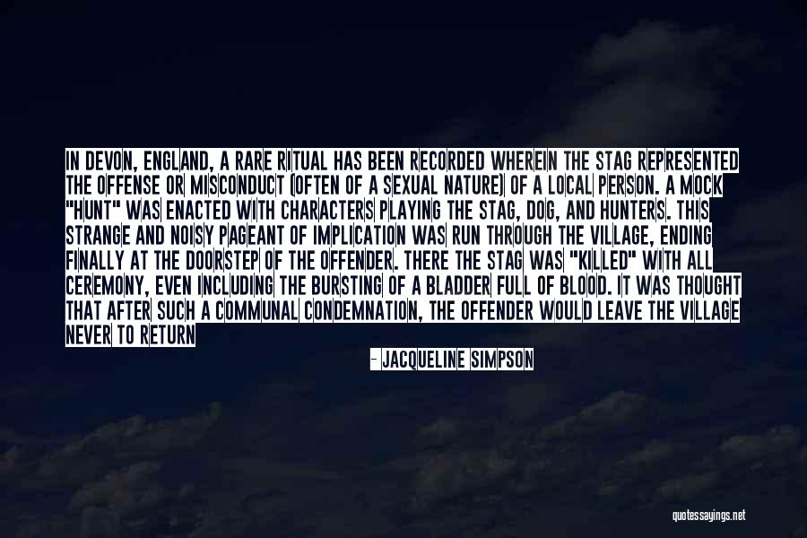 A Stag Quotes By Jacqueline Simpson A Stag Quotes By Jacqueline Simpson