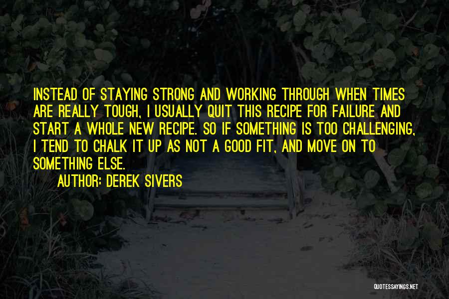 A Start Of Something New Quotes By Derek Sivers