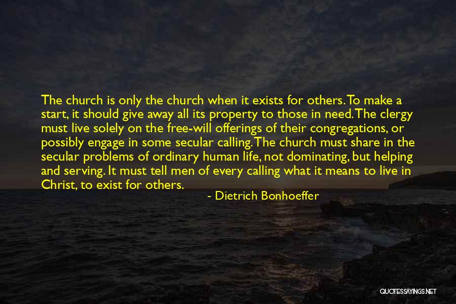 A Start Quotes By Dietrich Bonhoeffer