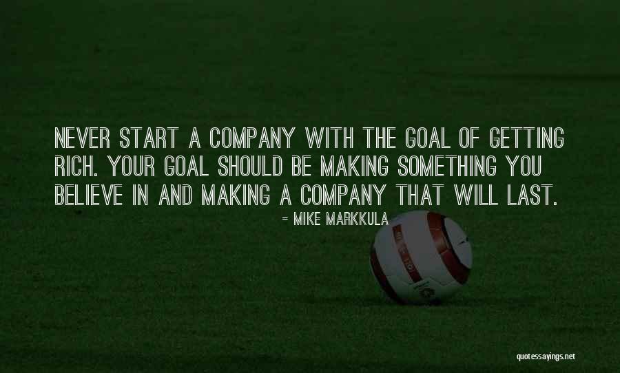 A Start Quotes By Mike Markkula