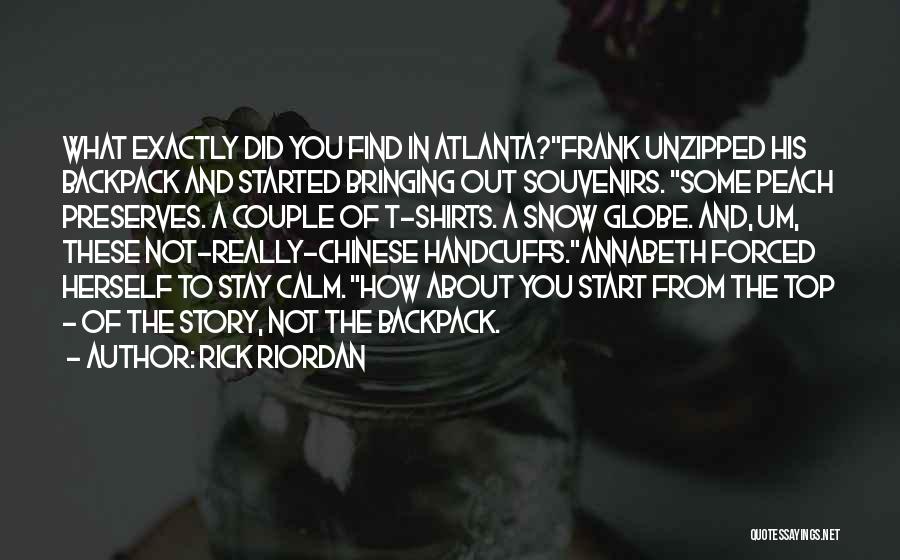 A Start Quotes By Rick Riordan