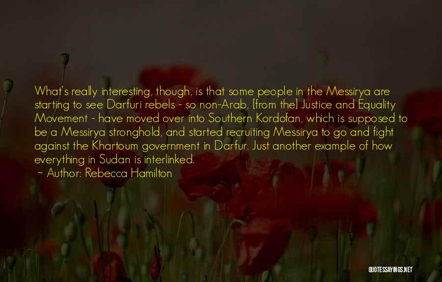 A Starting Over Quotes By Rebecca Hamilton