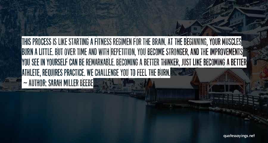 A Starting Over Quotes By Sarah Miller Beebe