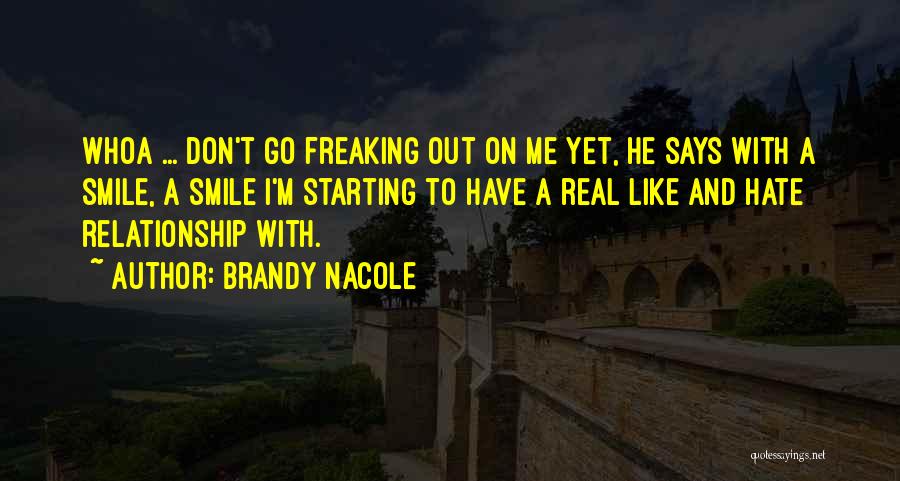 A Starting Relationship Quotes By Brandy Nacole