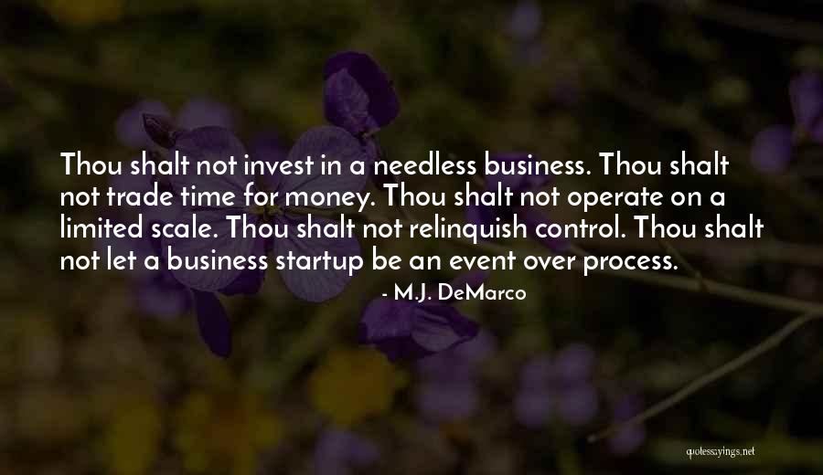 A Startup Quotes By M.J. DeMarco