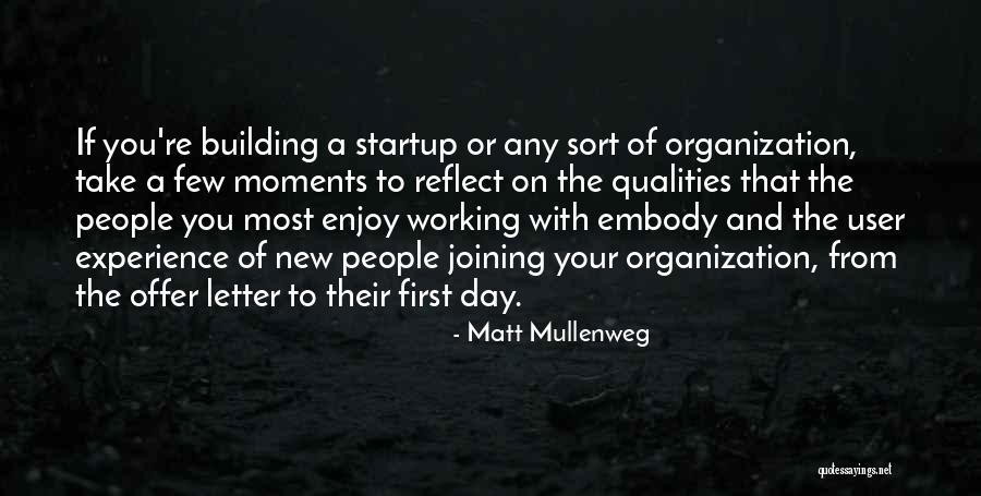 A Startup Quotes By Matt Mullenweg