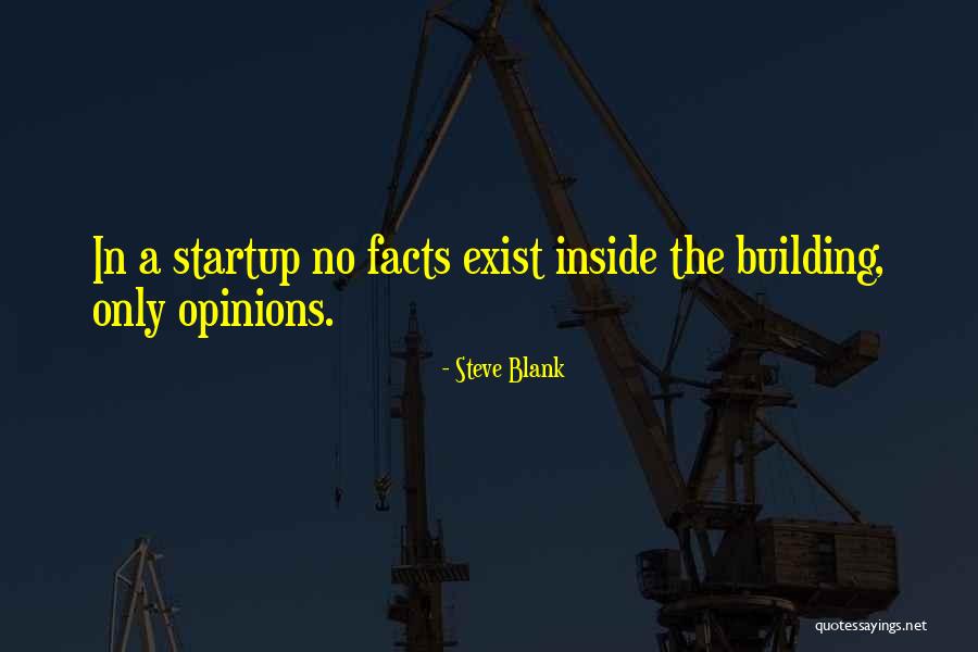 A Startup Quotes By Steve Blank