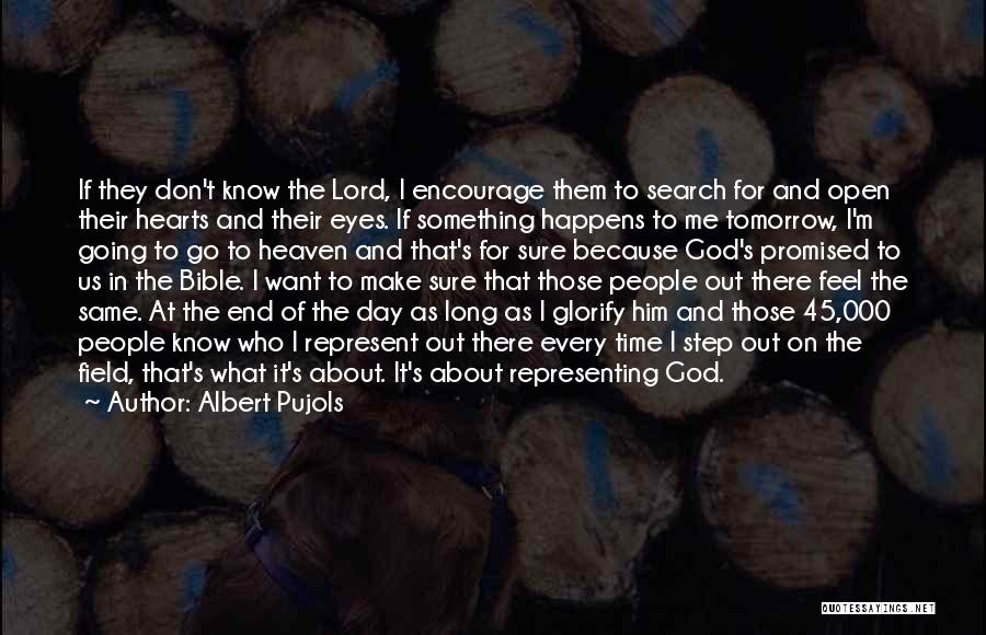 A Step From Heaven Quotes By Albert Pujols