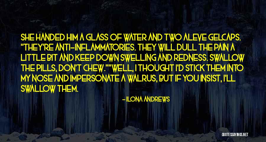 A Stick Quotes By Ilona Andrews A Stick Quotes By Ilona Andrews