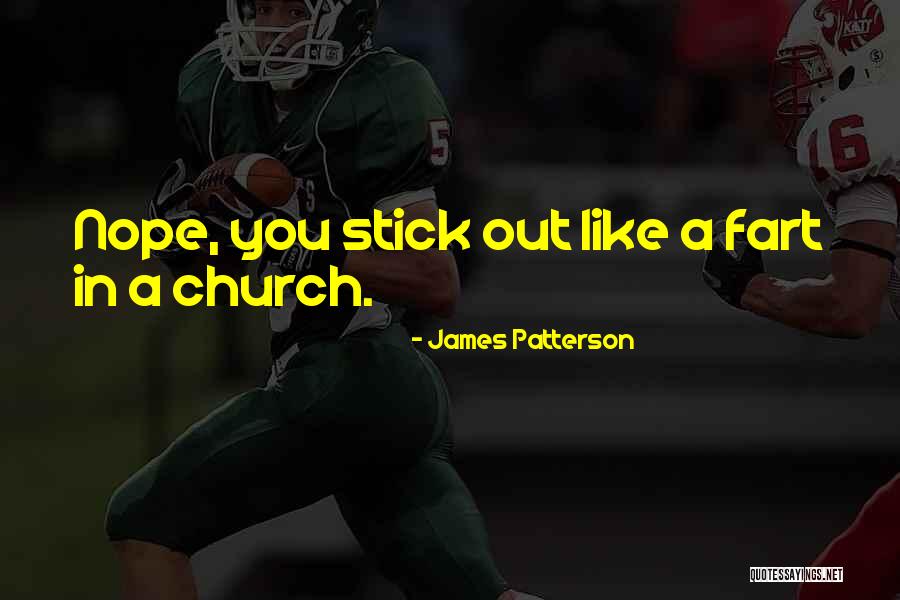 A Stick Quotes By James Patterson