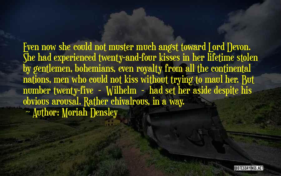 A Stolen Kiss Quotes By Moriah Densley