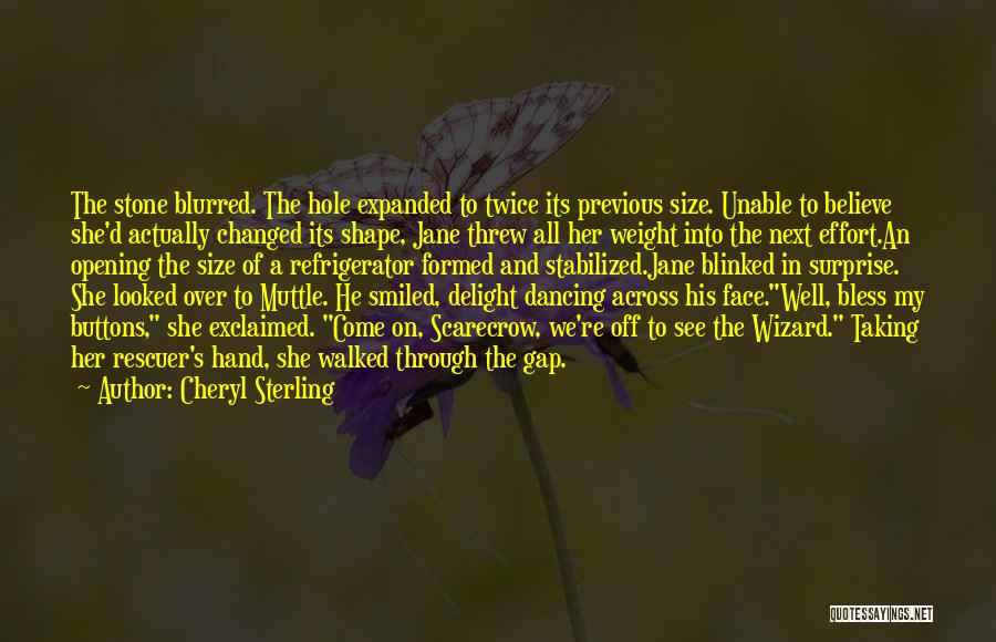 A Stone In My Hand Quotes By Cheryl Sterling
