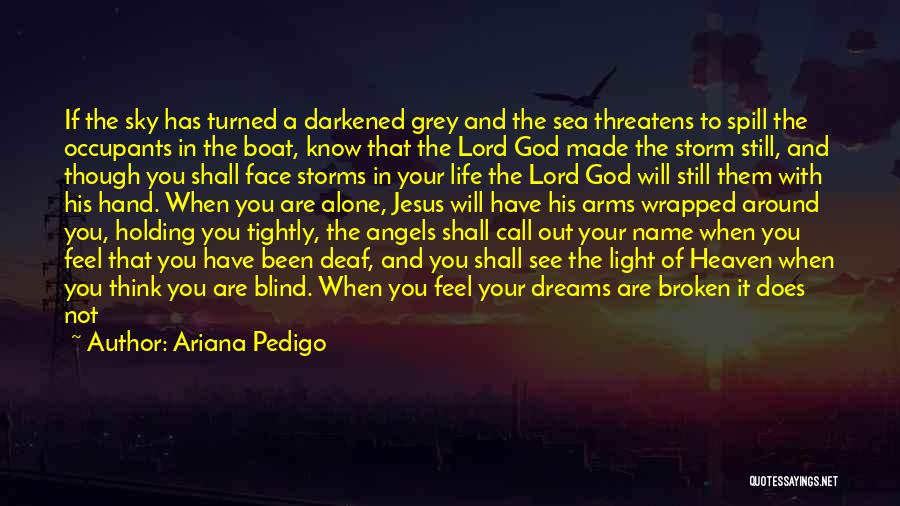 A Storm Quotes By Ariana Pedigo