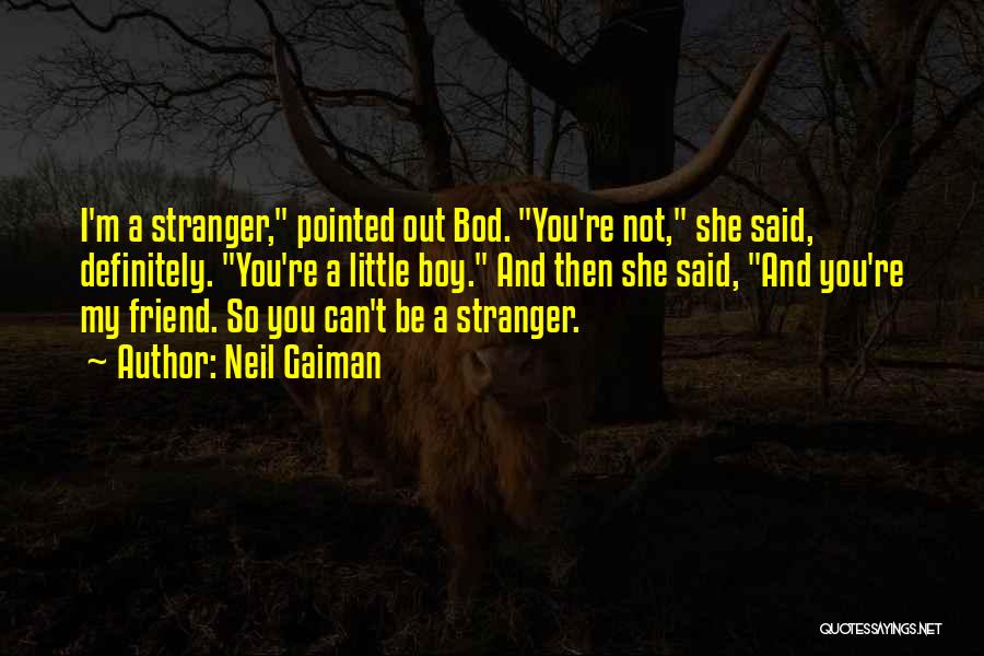 A Stranger Friend Quotes By Neil Gaiman