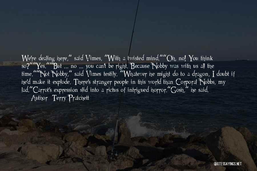 A Stranger Quotes By Terry Pratchett