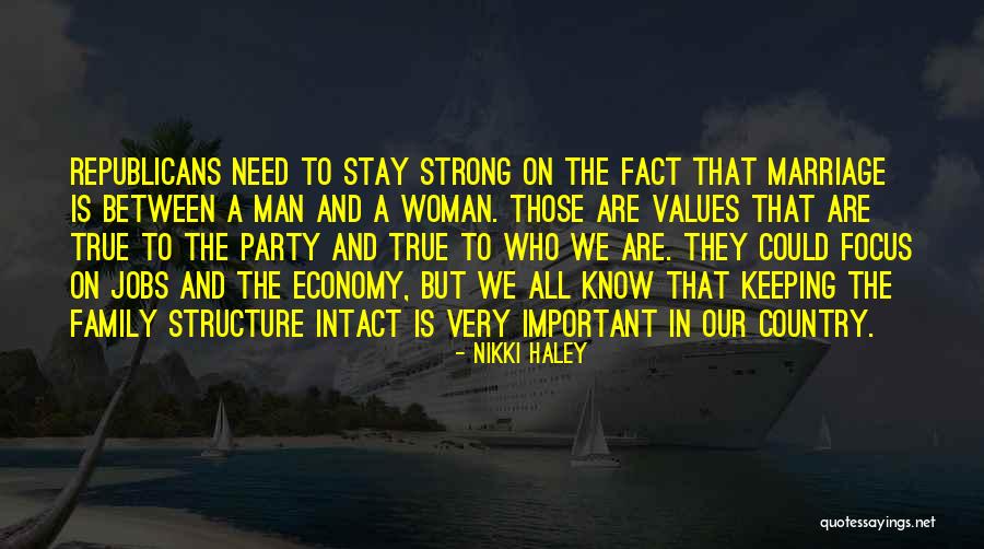 A Strong Family Quotes By Nikki Haley A Strong Family Quotes By Nikki Haley