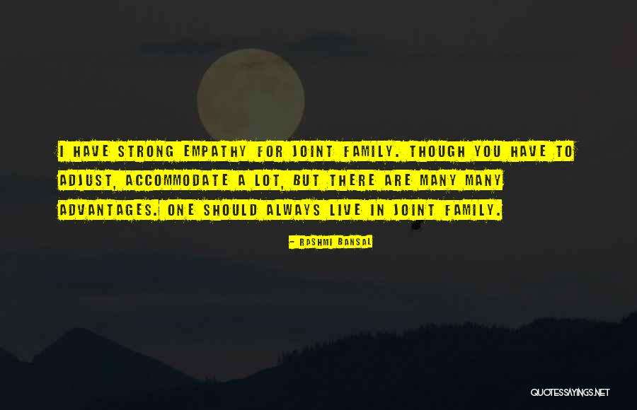 A Strong Family Quotes By Rashmi Bansal A Strong Family Quotes By Rashmi Bansal