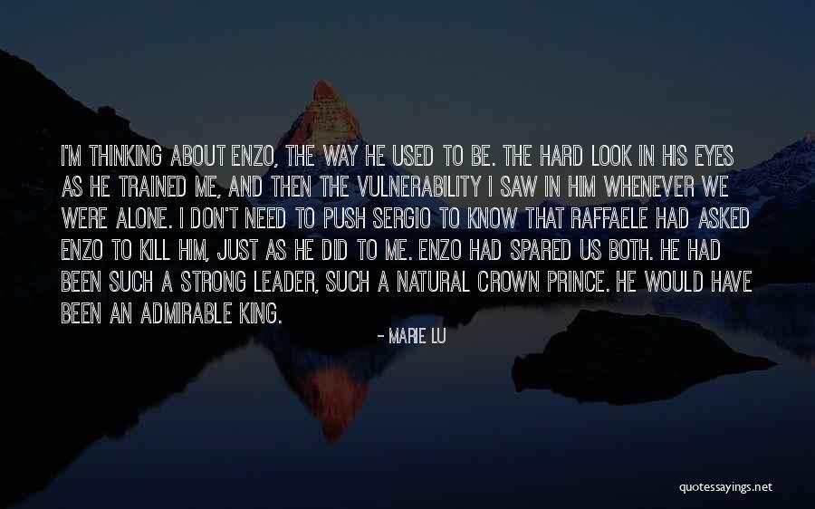 A Strong Leader Quotes By Marie Lu A Strong Leader Quotes By Marie Lu