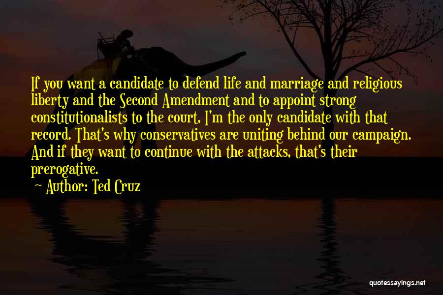 A Strong Marriage Quotes By Ted Cruz