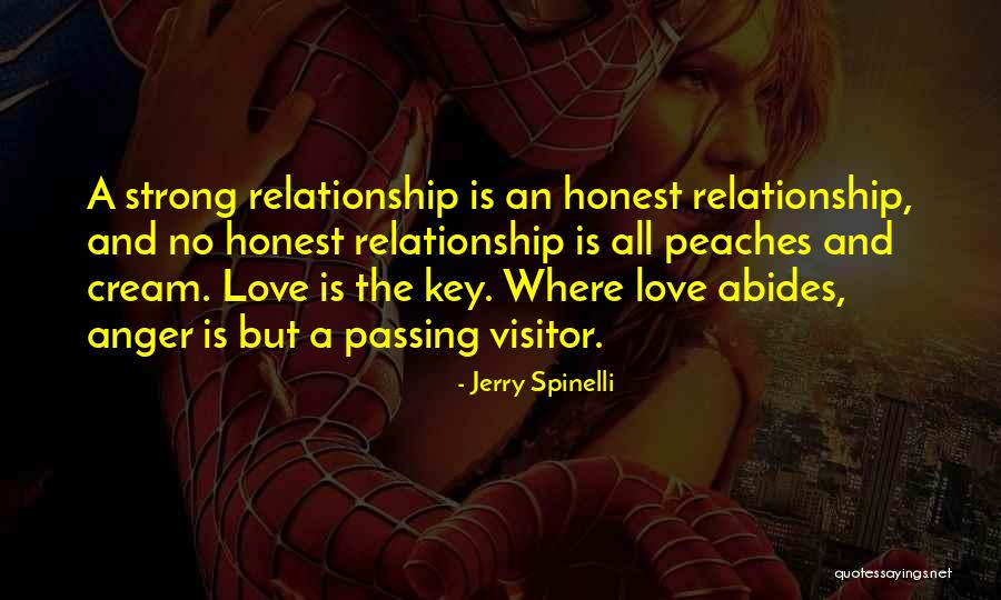 A Strong Relationship Quotes By Jerry Spinelli A Strong Relationship Quotes By Jerry Spinelli