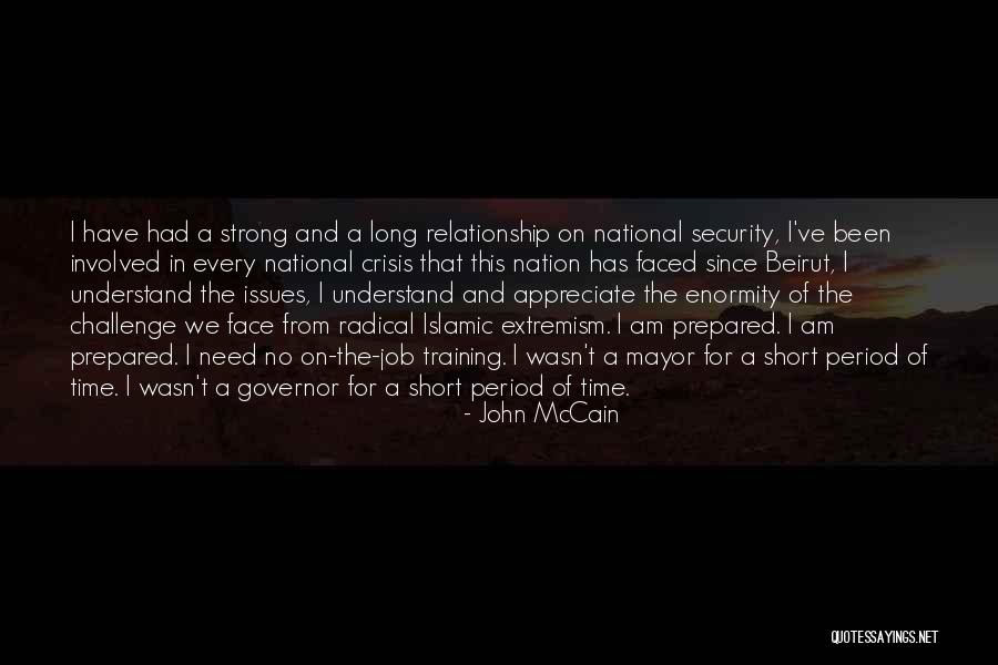 A Strong Relationship Quotes By John McCain A Strong Relationship Quotes By John McCain