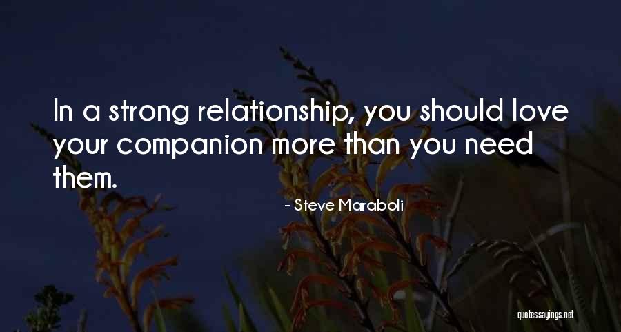 A Strong Relationship Quotes By Steve Maraboli A Strong Relationship Quotes By Steve Maraboli