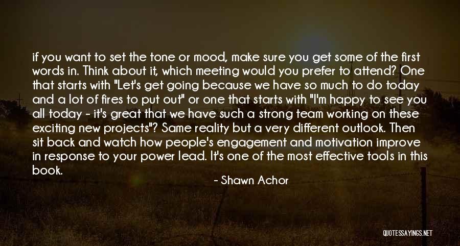 A Strong Team Quotes By Shawn Achor