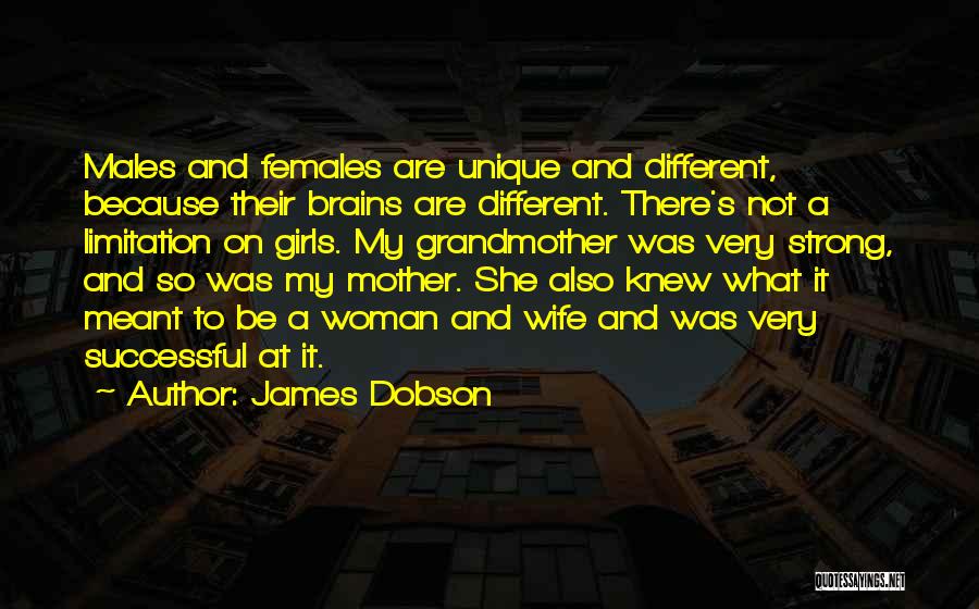 A Strong Wife Quotes By James Dobson