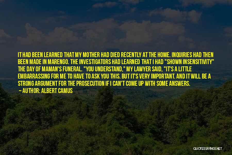 A Strong Will Quotes By Albert Camus