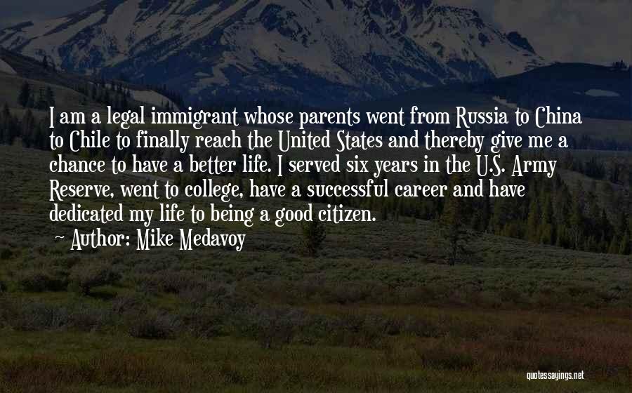 A Successful Career Quotes By Mike Medavoy