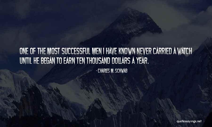 A Successful Year Quotes By Charles M. Schwab