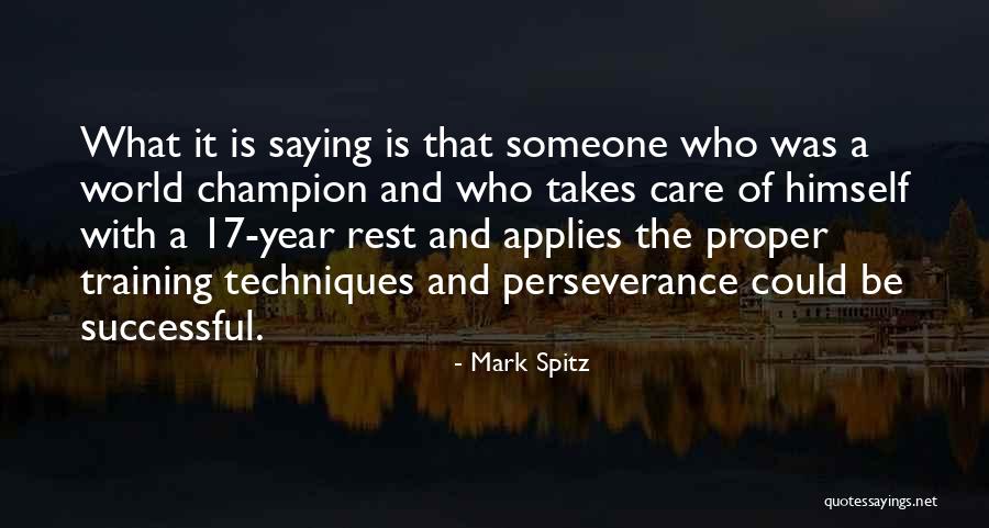 A Successful Year Quotes By Mark Spitz