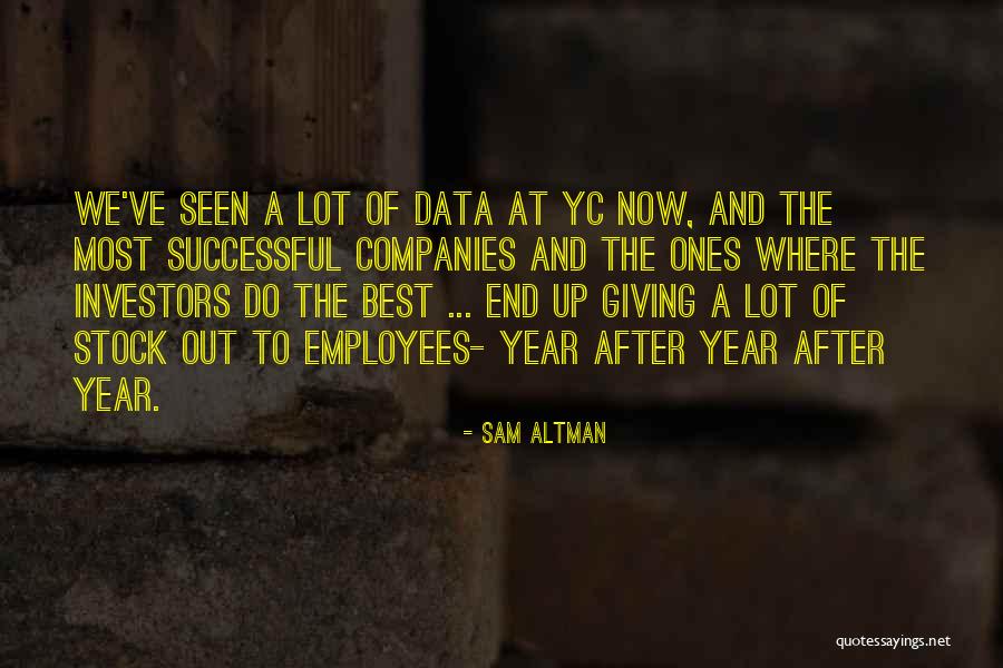 A Successful Year Quotes By Sam Altman