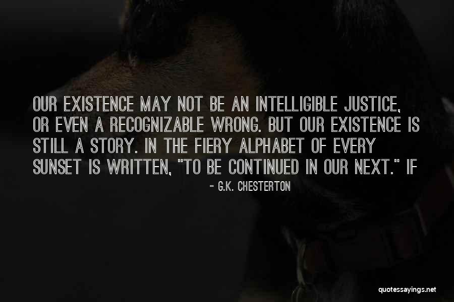 A Sunset Quotes By G.K. Chesterton A Sunset Quotes By G.K. Chesterton
