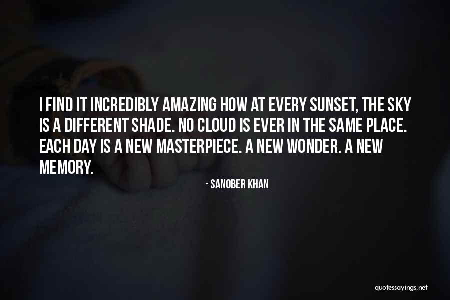 A Sunset Quotes By Sanober Khan