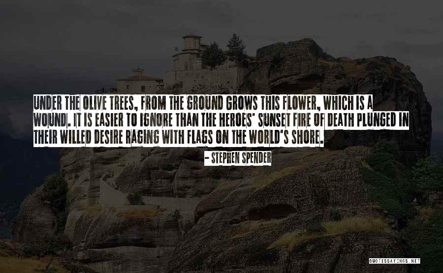 A Sunset Quotes By Stephen Spender