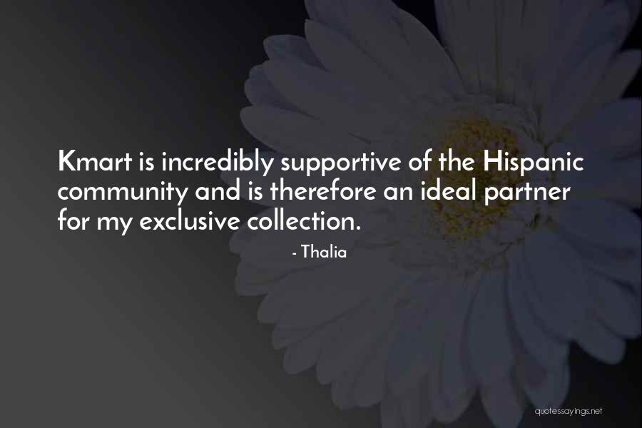 A Supportive Partner Quotes By Thalia A Supportive Partner Quotes By Thalia