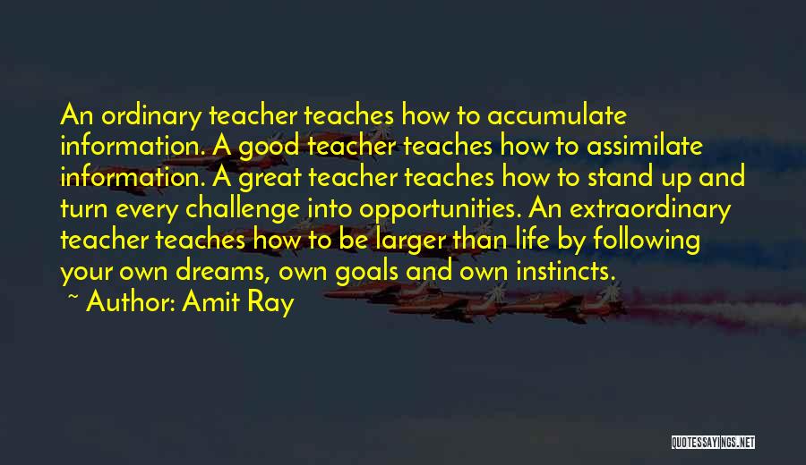 A Teachers Day Quotes By Amit Ray