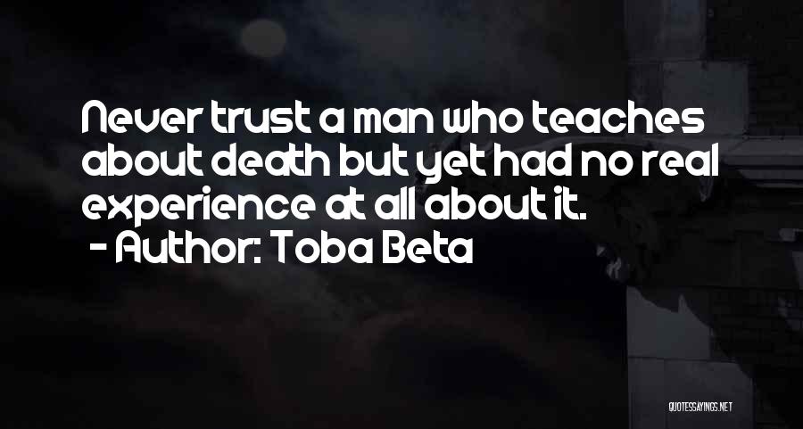 A Teacher's Death Quotes By Toba Beta