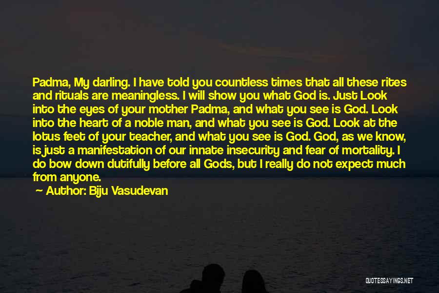 A Teacher's Heart Quotes By Biju Vasudevan