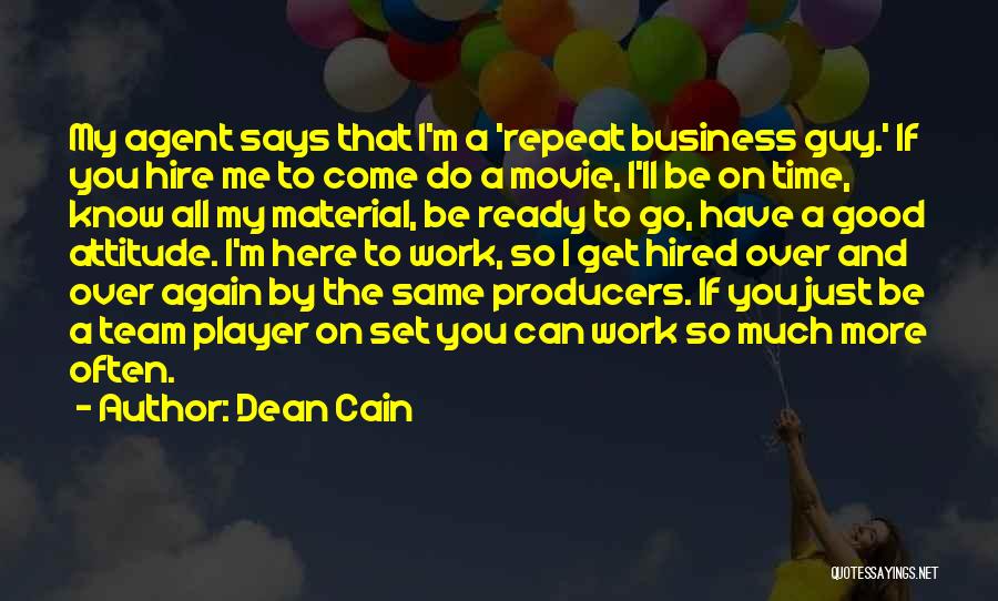 A Team Movie Quotes By Dean Cain