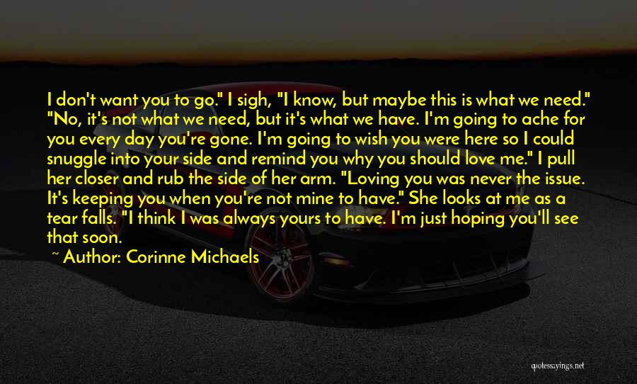 A Tear Quotes By Corinne Michaels