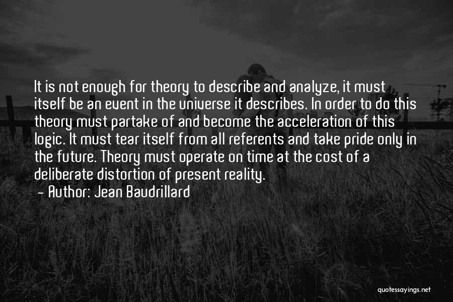 A Tear Quotes By Jean Baudrillard