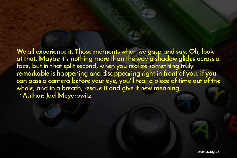 A Tear Quotes By Joel Meyerowitz