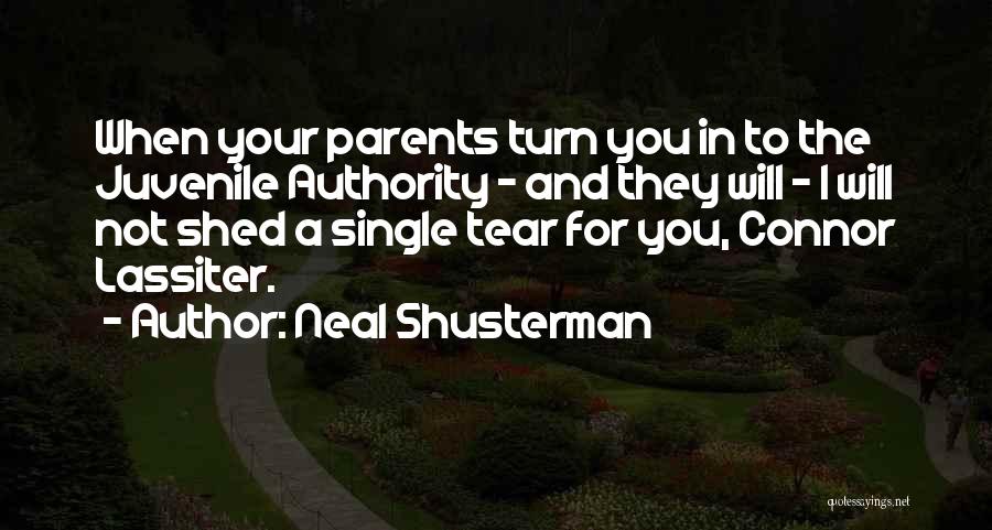 A Tear Quotes By Neal Shusterman