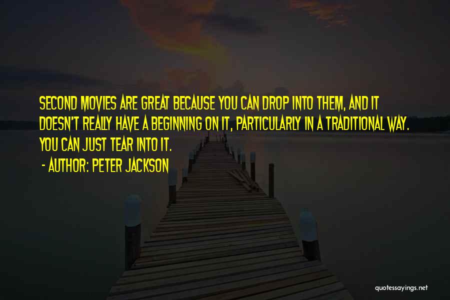 A Tear Quotes By Peter Jackson