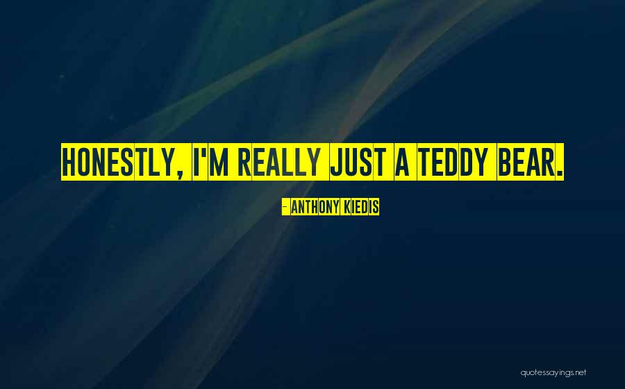 A Teddy Bear Quotes By Anthony Kiedis