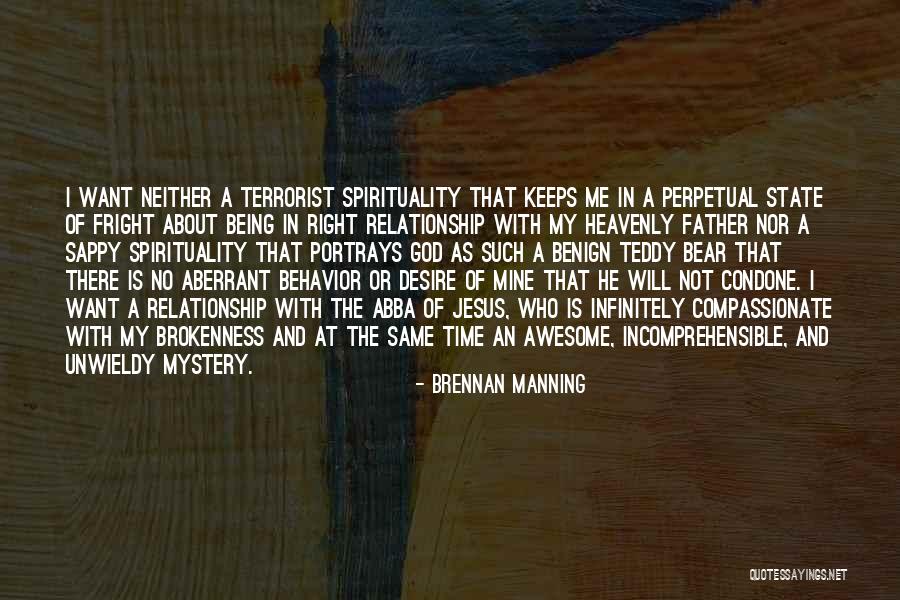 A Teddy Bear Quotes By Brennan Manning A Teddy Bear Quotes By Brennan Manning